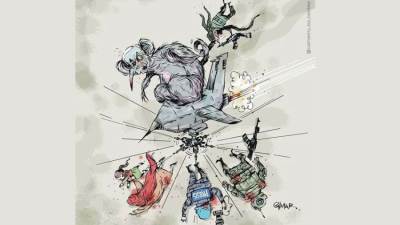 #وخز_الريشة_لضمير_العالم "357" Gilmar Machado - Brazil