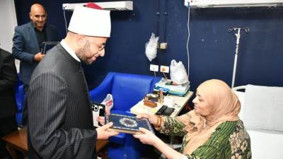 وزير الأوقاف يتفقد مستشفى الدعاة بمصر الجديدة ويطمئن على الخدمات الصحية