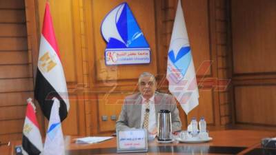 الدسوقي يترأس مجلس جامعة كفرالشيخ