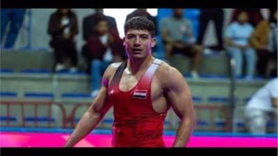 أول تعليق من محمد جبر بعد خسارة البرونزية في المصارعة بالأولمبياد