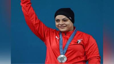 المجلس القومي للمرأة يهنئ البطلة الأولمبية سارة سمير