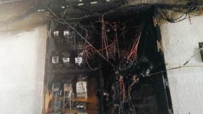 العناية الإلهية تنقذ حياة سكان أحد أبراج أبوتيج 