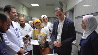 نائب وزير الصحة يوصي بحصر نواقص الأدوية والمستلزمات بمستشفى السلام التخصصي 