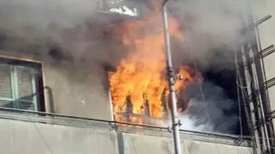 انتداب المعمل الجنائي لفحص حريق اندلع بشقة سكنية في العبور دون خسائر بشرية