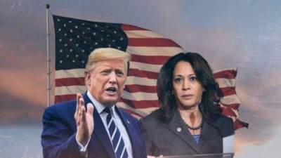 استطلاع جديد يكشف تعادل ترامب وهاريس