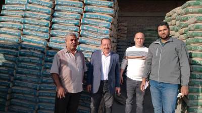 "تموين الشرقية" ضبط 20 طن مواد بناء مجهولة المصدر بمستودع يُدار دون ترخيص