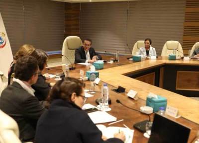  وزير الصحة يبحث مع وفد الوكالة الفرنسية للتنمية سبل التعاون في القطاع الصحي