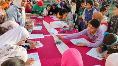 ختام جماهيري لقافلة «قصور الثقافة» بقرية كفر صراوة في بالمنوفية