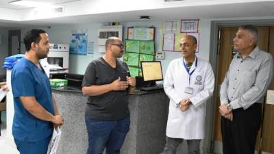 محافظ أسوان يطمئن على تقديم الخدمات الطبية للمواطنين بمستشفى المسلة