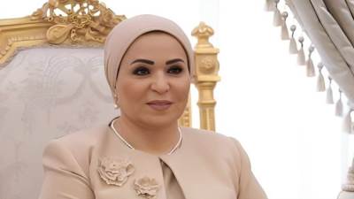 السيدة انتصار السيسي تهنئ الشعب المصرى بمناسبة ذكرى تحرير سيناء