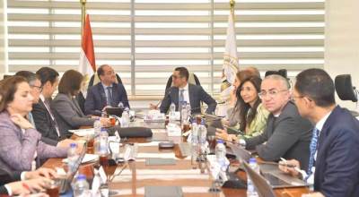 وزارة الاستثمار والتجارة الخارجية تستضيف اجتماعًا موسعًا لوزيري الاستثمار والمالية مع بعثة صندوق النقد الدولي