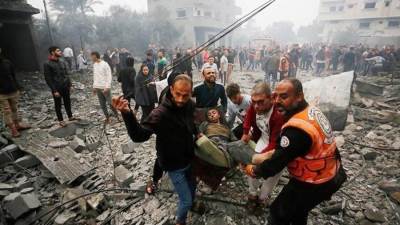  شهداء ومصابون بقصف الاحتلال مدينة غزة وجباليا