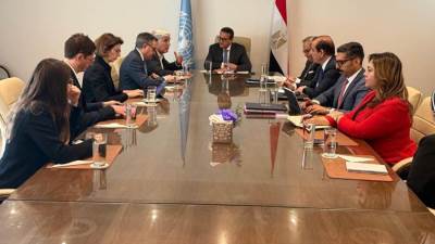 وزير الصحة يناقش آخر مستجدات ملفات التعاون المشترك مع ممثلي البنك الدولي