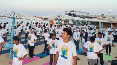 تفاصيل احتفال سفارة الهند باليوم العالمي الحادي عشر لليوجا 2025 في مصر