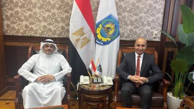 لتعزيز سبل التعاون المشترك..رئيس جامعة دمنهور يستقبل رئيس المكتب الثقافي بسفارة الكويت بالقاهرة
