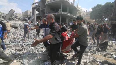 استشهاد 16 فلسطينيا وإصابة العشرات في قصف للاحتلال الإسرائيلي على شمال غزة