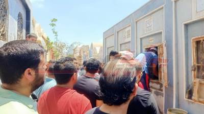 تشييع جنازة والدة الدكتور محمد القرش المتحدث الرسمي باسم وزارة الزراعة