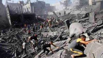 استشهاد 8 فلسطينيين بينهم أطفال في قصف إسرائيلي على مناطق مختلفة في غزة