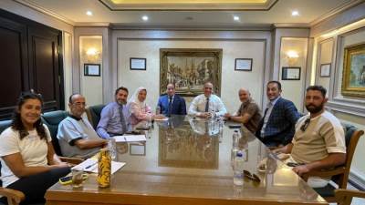 اجتماع تنسيقي قبل إقامة بطولة الجمهورية للتجديف في بورسعيد 