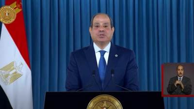 عاجل.. الرئيس السيسي: هزمنا الإرهاب وتطهرت أرض الكنانة من براثنه 