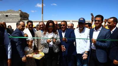 وزيرة التنمية ومحافظ مطروح يفتتحان مجزر الحمام المطور بـ35 مليون جنيه