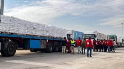 الهلال الأحمر الفلسطيني: نأمل في دخول الشاحنات الطبية لغزة للتخفيف من معاناة المرضى والمصابين