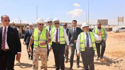 وزير العدل يتفقد مشروع مدينة العدالة بالعاصمة الإدارية الجديدة