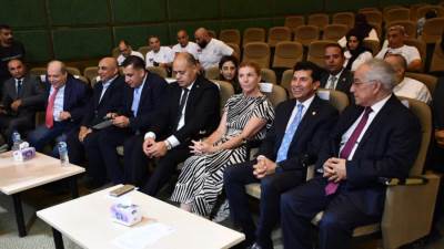 وزير الرياضة يشهد المؤتمر الصحفي للإعلان عن بطولة العالم لرفع الأثقال البارالمبية
