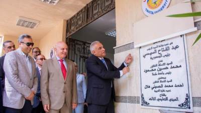 بالصور.. رئيس جامعة طنطا يفتتح ثالث مبنى تعليمي بكلية التربية