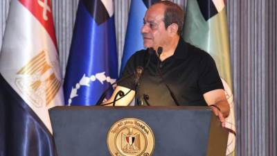 الرئيس السيسي: مصر لم تدخر جهدًا في مساعدة "غزة" رغم حملات التشويه والتضليل 