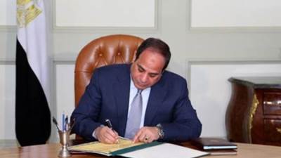 قرار جمهوري بتجديد تكليف محمد عبد الغني بالقيام بأعمال نائب رئيس الجهاز المركزي للمحاسبات