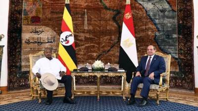 السيسي: أوغندا شريك أساسي بمنطقة حوض النيل الجنوبي