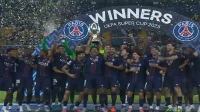 عاجل| الخماسية تكتمل.. باريس يضيف توتنهام لقائمة ضحاياه الإنجليز ويحصد السوبر الأوروبي