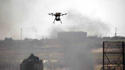 مسيرة إسرائيلية تخترق وقف إطلاق النار وتلقي بمنشورات فوق بلدة شبعا جنوب لبنان