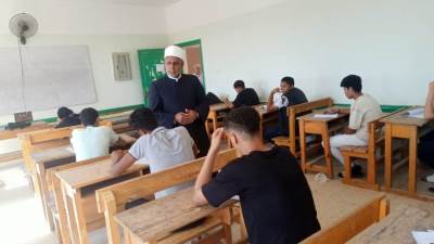 قيادات قطاع المعاهد يتابعون امتحانات الثانوية الأزهرية الدور الثاني للاطمئنان على سيرها وانضباطها
