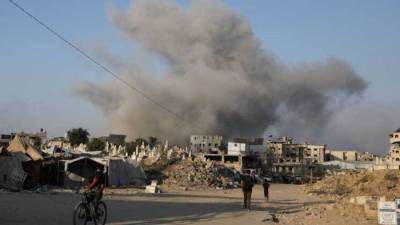 استشهاد 19 فلسطينيًا إثر قصف الاحتلال الإسرائيلي خيام النازحين بخان يونس ومخيم المغازي