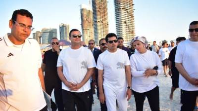 وزيرا الشباب والرياضة والإسكان يشهدان ختام المهرجان الرياضي بمدينة العلمين الجديدة