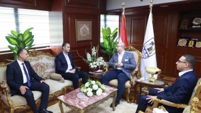 محافظ بني سويف يستقبل نائب وزير الصحة لبحث خطط تطوير المنظومة الصحية