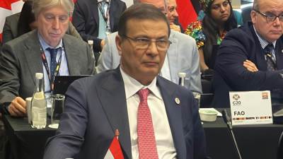 وزير الزراعة: تحقيق الأمن الغذائي العالمي لن يتأتى إلا من خلال تكاتف الجهود الدولية