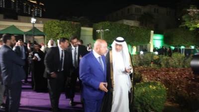 كامل الوزير يشارك في احتفال السفارة السعودية بالقاهرة باليوم الوطني الـ95