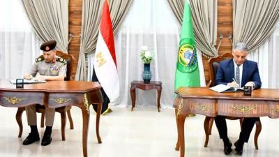 إدارة الإشارة للقوات المسلحة توقع بروتوكول تعاون مع محافظة الإسماعيلية