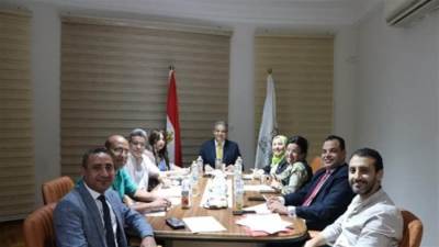 اجتماع بنقابة الإعلاميين لمتابعة تنفيذ خطة تطوير الإعلام