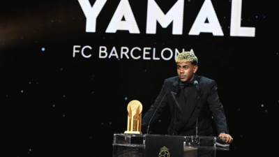 لامين يامال يتوج بجائزة «كوبا» لأفضل موهبة شابة للمرة الثانية على التوالي