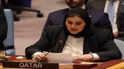 قطر تشارك في اجتماع مجلس الأمن حول الحالة في الشرق الأوسط بما فيها القضية الفلسطينية