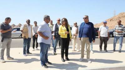 "عوض" توجه برفع معدلات الأداء والانتهاء من مشروعات الخطة الاستثمارية بـ"جنوب سيناء"