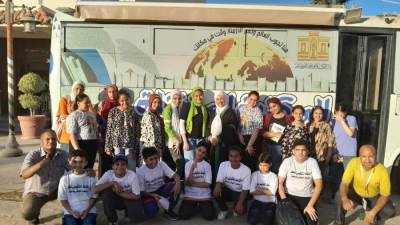 "المكتبات المتنقلة" تشارك فى معرض دمنهور للكتاب