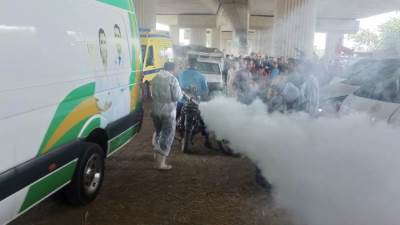 الصحة: قوافل طبية وتكثيف الترصد بقرى المنوفية بعد ارتفاع منسوب مياه النيل