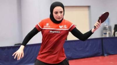 دينا مشرف تتأهل لنصف نهائي بطولة أفريقيا لتنس الطاولة