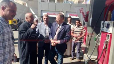 جولات تفقدية على مواقف السيارات ومحطات الوقود  