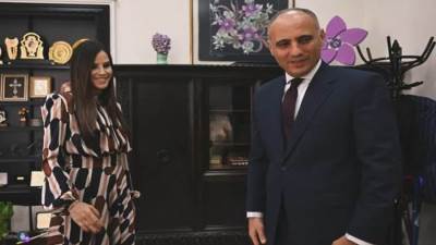 السفير المصري في بلجراد يبحث مع قرينة الرئيس الصربي تطوير العلاقات التي تربط البلدين الصديقين